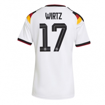 Billige Fotballdrakt Tyskland Florian Wirtz #17 Replika Hjemmedrakt Dame VM 2026 Kortermet